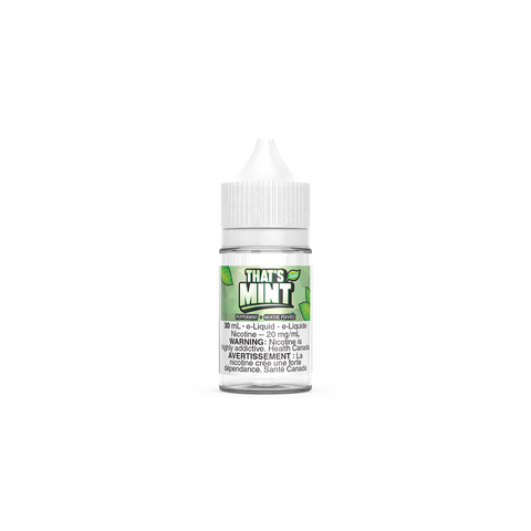That's Mint Nic Salt | Vape Cloud Canada Valor 30mL / 20mg ON Tax / Peppermint 33.99  Vape Cloud