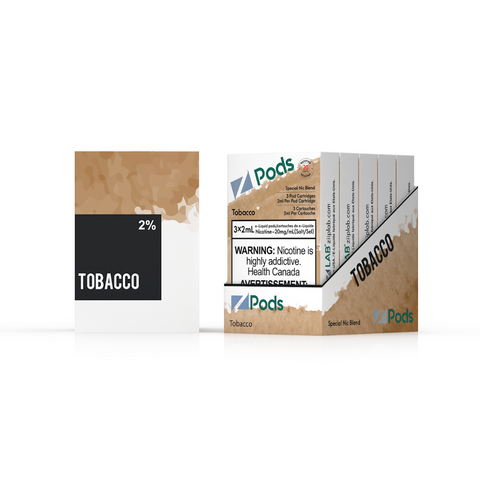 Z Pods  | Vape Cloud Canada Z Land 20mg ON Tax / Tobacco 20.99  Vape Cloud