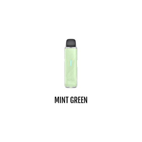 Valor UWELL Calibun G5 Lite vaporizer pod kit in mint green with sleek design and compact size.