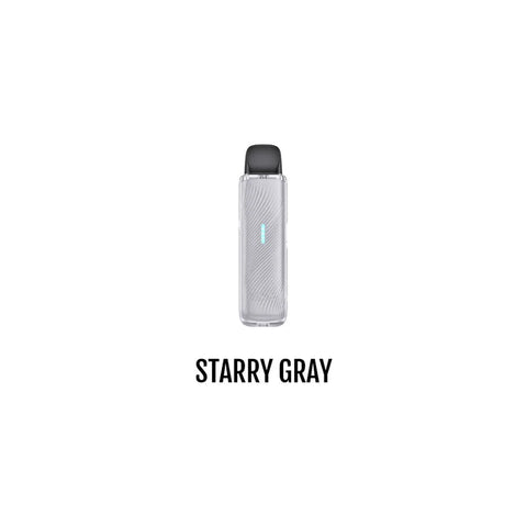 UWELL Caliburn G5 Lite vaporizer pod kit by Valor featuring a starry gray design and compact portable style.