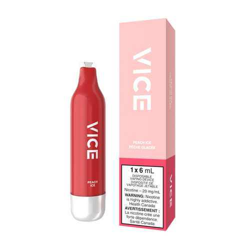 Vice 2500 - Peach Ice | Vape Cloud Canada Valor    Vape Cloud