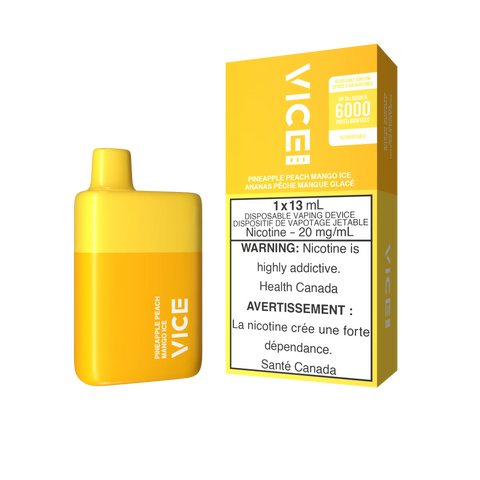 Vice Box Disposable | Vape Cloud Canada Valor 0mg ON Tax / Pineapple Peach Mango Ice 32.50  Vape Cloud