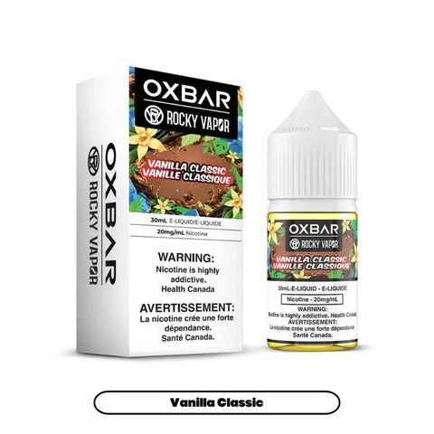 Rocky Vapor Oxbar E-liquids - Vanilla Classic | Cloud Canada - Vape Cloud Rocky Vapor Oxbar E-liquids - Vanilla Classic | Cloud Canada - Vape Cloud