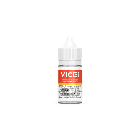 Vice Nic Salt - Strawberry Banana Ice (30mL) | Vape Cloud Canada