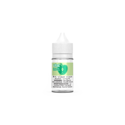 Vital Freebase *ONLINE CLEARANCE SALES ONLY* Vape Cloud 30mL / 0mg / Green Apple 19.99  Vape Cloud