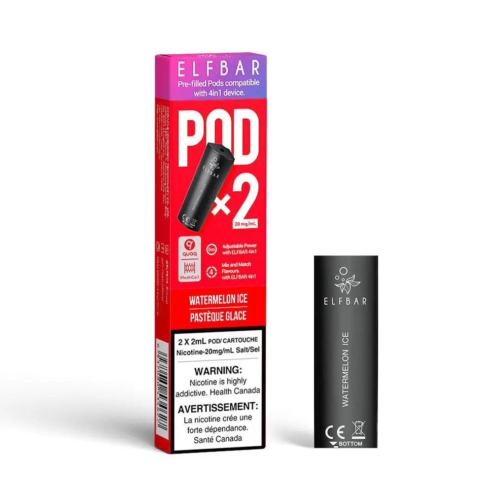 Elf Bar 4in1 Pod System  4 Flavours, Dual Power Modes, Rechargeable  Vape  Cloud