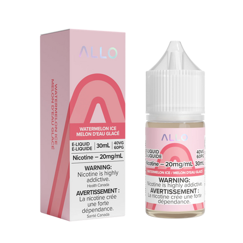 Allo E-Liquid (Salt 30mL) Pacific Smoke 20mg ON Tax / Watermelon Ice 30.50  Vape Cloud