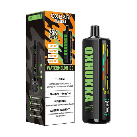 OxBar Oxhukka | Vape Cloud Canada Nimbus Distro 20mg ON Tax / Watermelon Ice 40.99  Vape Cloud