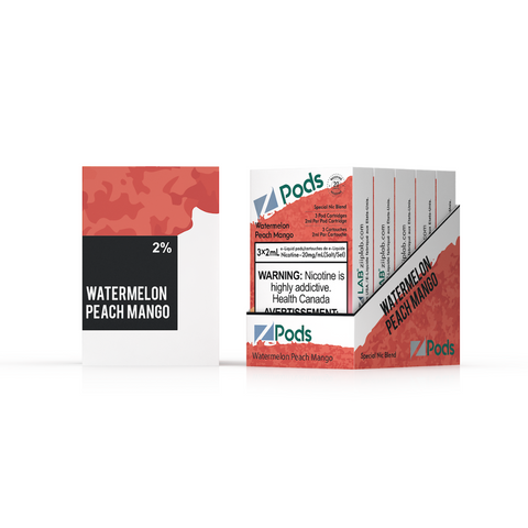 Z Pods  | Vape Cloud Canada Z Land 20mg ON Tax / Watermelon Peach Mango 20.99  Vape Cloud