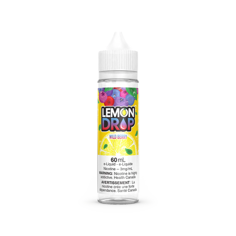 Lemon Drop Nic Salt - Wild Berry (60mL) | Vape Cloud Canada Valor    Vape Cloud