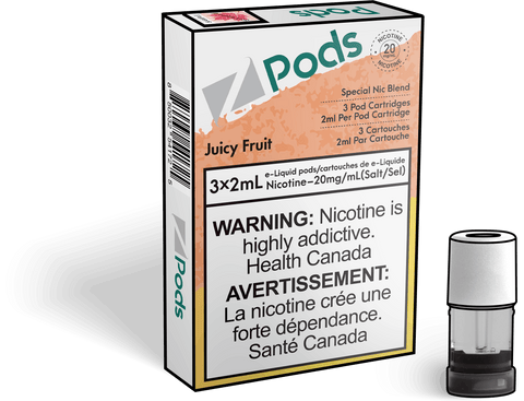 Z Pods - Juicy Fruit | Vape Cloud Canada