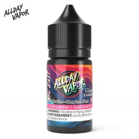 All Day Vapor - Flavourless Nic Salt (30mL) | Vape Cloud Canada