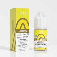 Allo Nic Salt - Banana Iced (30mL) | Vape Cloud Canada