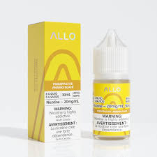 Allo Nic Salt - Pineapple Iced (30mL) | Vape Cloud Canada