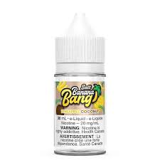 Banana Bang Nic Salt - Pineapple Coconut (30mL) | Vape Cloud Canada