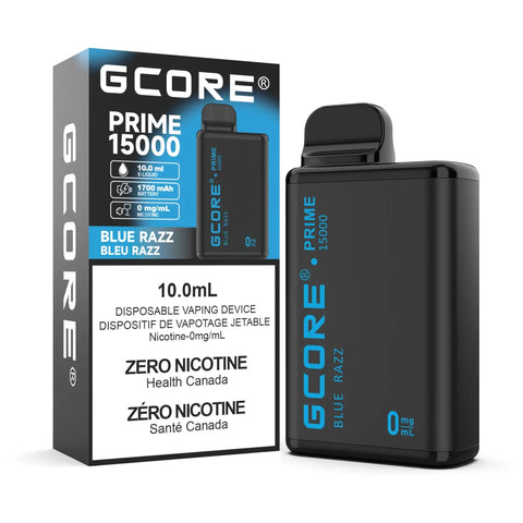 GCore Prime 15000 - Nicotine Free GCore Blue-Razz 31.50  Vape Cloud