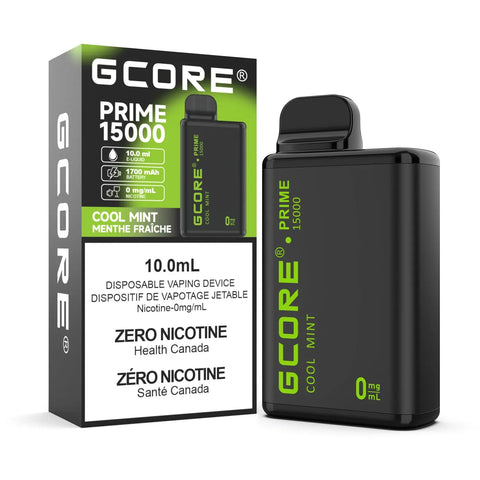 GCore Prime 15000 - Nicotine Free GCore Cool-Mint 31.50  Vape Cloud