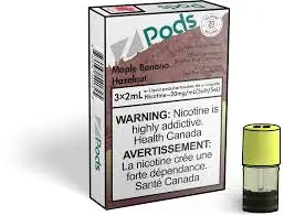 ZPods *ONLINE ONLY CLEARANCE* Z Land Maple-Banana-Hazelnut 10.99  Vape Cloud