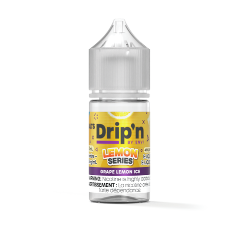 Drip'n Lemon Series E-Liquid 30mL - Grape Lemon Ice