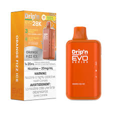 Drip'n EVO 28K - Orange Fizz Ice | Vape Cloud Canada