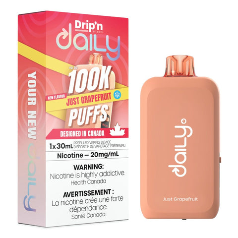 Drip'n Daily Disposable Vape - Just Grapefruit