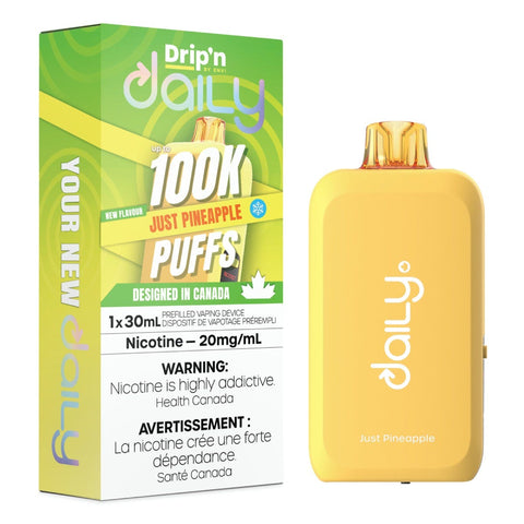 Drip'n Daily Disposable Vape - Just Pineapple