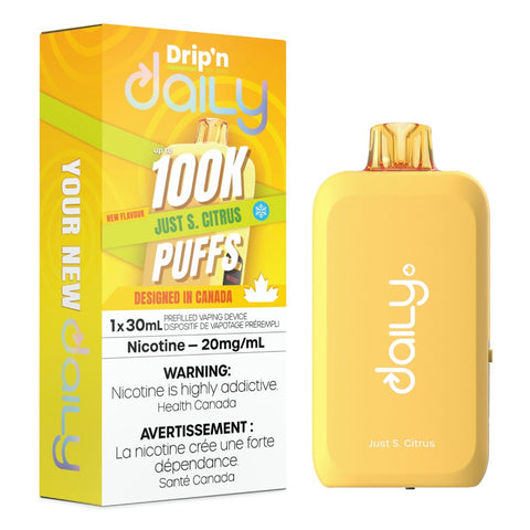 Drip'n Daily Disposable Vape - Just S. Citrus