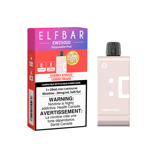 Elf Bar EW25K Pod - Cherry Strazz | Vape Cloud Canada