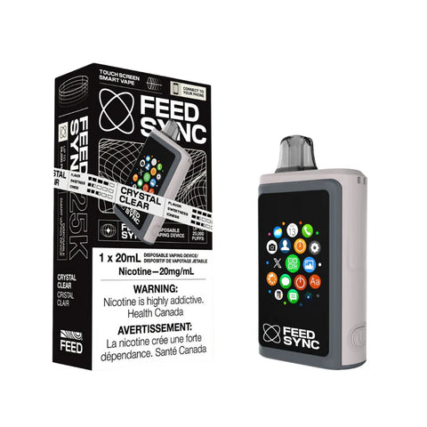 FEED - SYNC 25k - Crystal Clear | Vape Cloud Canada