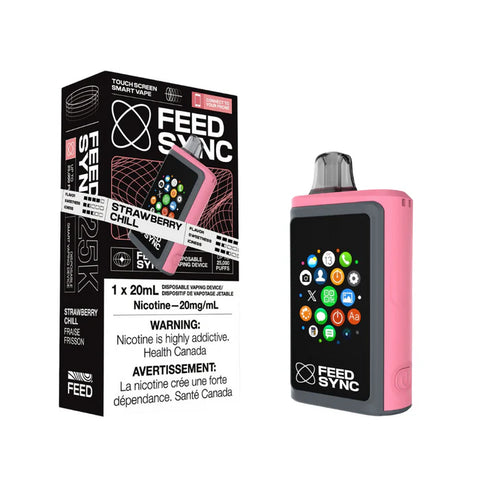 FEED - SYNC 25k - Strawberry Chill | Vape Cloud Canada