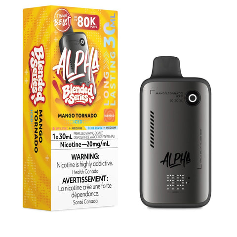 Flavour Beast Alpha 80K Disposable Vape - Mango Tornado Iced