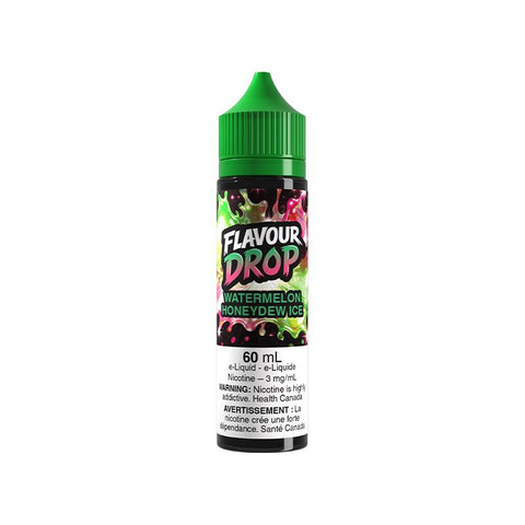 Flavour Drop Watermelon Honeydew Ice 60mL e-liquid packaging