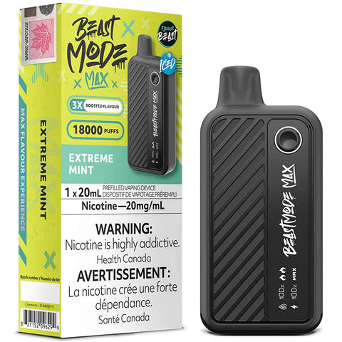 Flavour Beast - Beast Mode Max 18k - Extreme Mint | Vape Cloud Canada