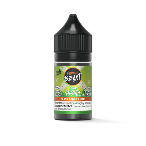 Flavour Beast E-Liquid Gushin Nic Salt 30ml Pacific Smoke    Vape Cloud