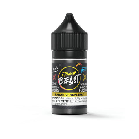Flavour Beast Nic Salt 30mL | Vape Cloud Canada Pacific Smoke 20mg ON Tax / Banana Raspberry Iced 33.99  Vape Cloud