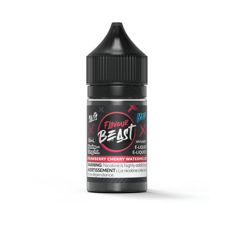 Flavour Beast Nic Salt 30mL | Vape Cloud Canada Pacific Smoke 20mg ON Tax / Strawberry Cherry Watermelon Iced 33.99  Vape Cloud