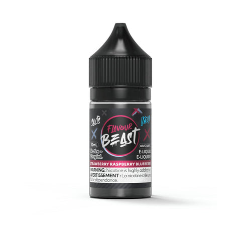 Flavour Beast Nic Salt 30mL | Vape Cloud Canada Pacific Smoke 20mg ON Tax / Strawberry Raspberry Blueberry Iced 33.99  Vape Cloud