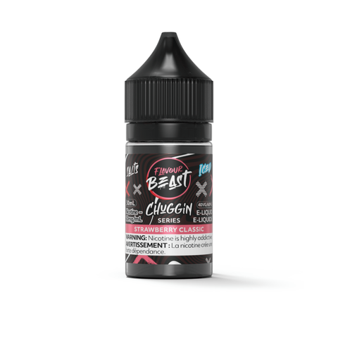 Flavour Beast Chuggin' E-Liquid 30ML - Strawberry Classic Iced