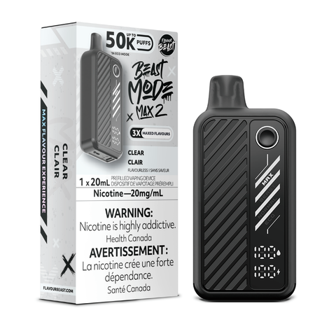Flavour Beast - Beast Mode Max 2 50K - Clear