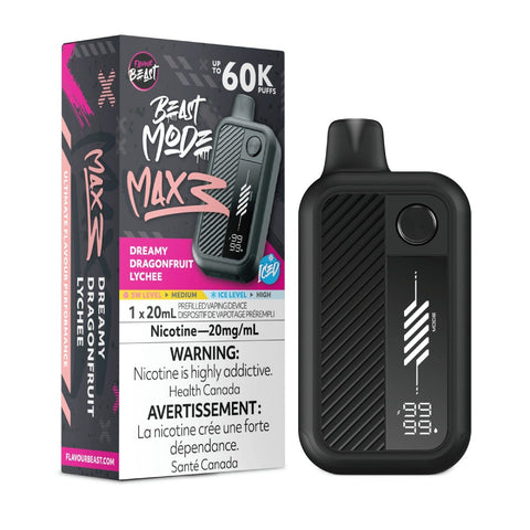 Flavour Beast - Beast Mode Max 3 - Dreamy Dragonfruit Lychee Iced