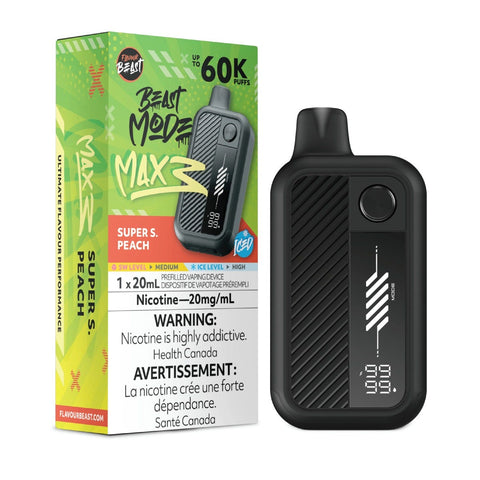 Flavour Beast - Beast Mode Max 3 - Super S. Peach Iced