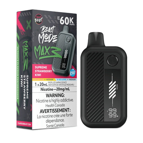 Flavour Beast - Beast Mode Max 3 - Supreme Strawberry Kiwi Iced