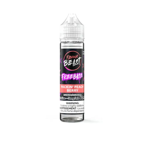 Flavour Beast E-Liquid Freebase 60ml Pacific Smoke Packin-Peach-Berry 55.00  Vape Cloud