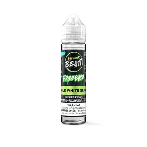 Flavour Beast E-Liquid Freebase 60ml Pacific Smoke Wild-White-Grape-Iced 55.00  Vape Cloud