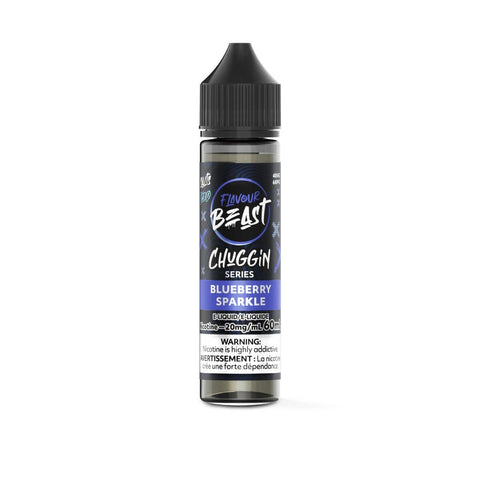 Flavour Beast E-Liquid Chuggin 60mL - Blueberry Sparkle (ICED)