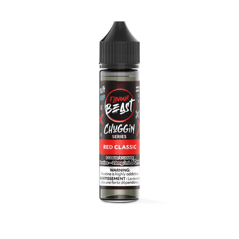 Flavour Beast E-Liquid Chuggin 60mL - Red Classic (ICED)