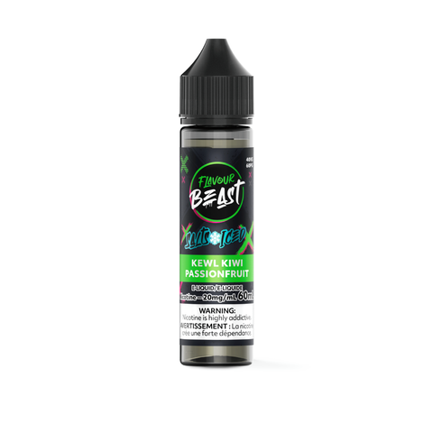 Flavour Beast Nic Salt 60mL - Kewl Kiwi Passionfruit Iced