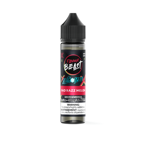 Flavour Beast Nic Salt 60mL - Rad Razz Melon Iced