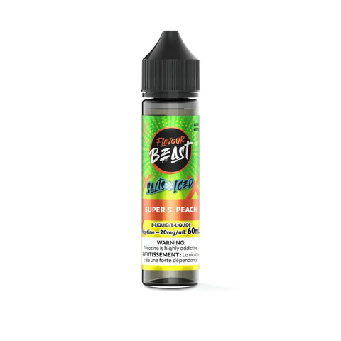 Flavour Beast Nic Salt 60mL - Super Sour Peach Iced