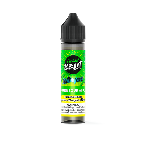 Flavour Beast Nic Salt 60mL - Super Sour Apple
